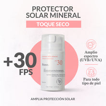 Cargar imagen en el visor de la galería, Protector solar mineral SPF 30